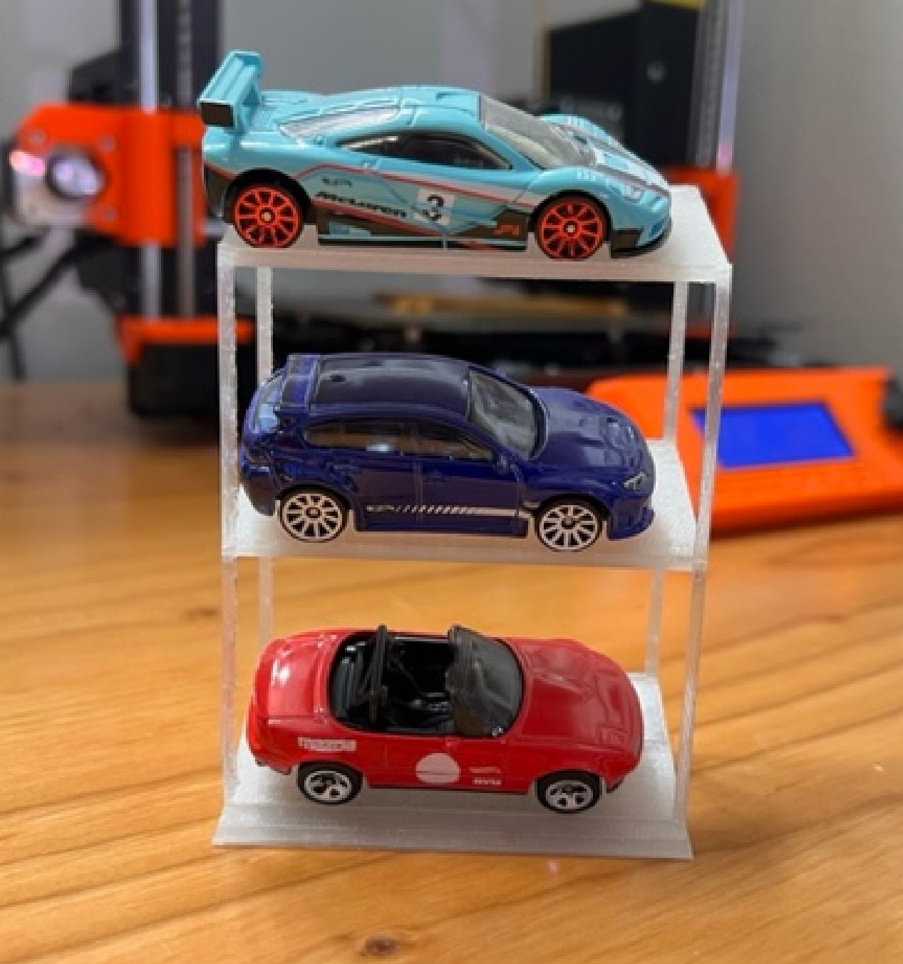 Hot Wheels 3 Car Display