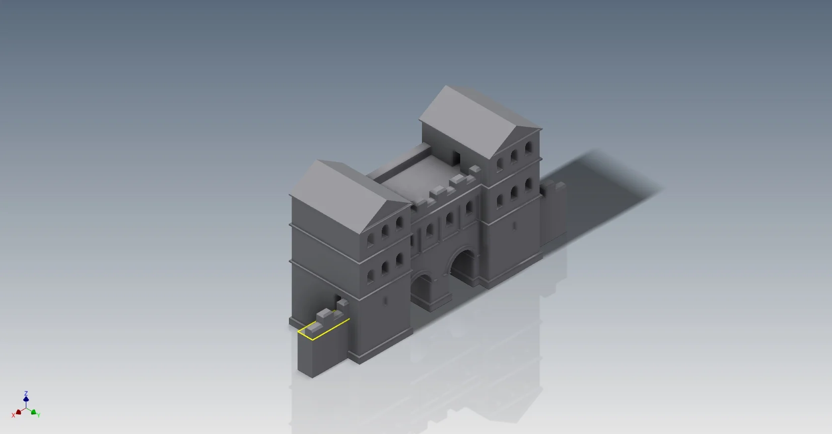 Roman City Gate - römisches Stadttor