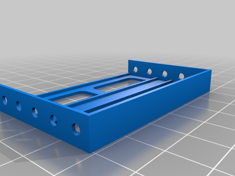 Micro SD card holder for small metal case