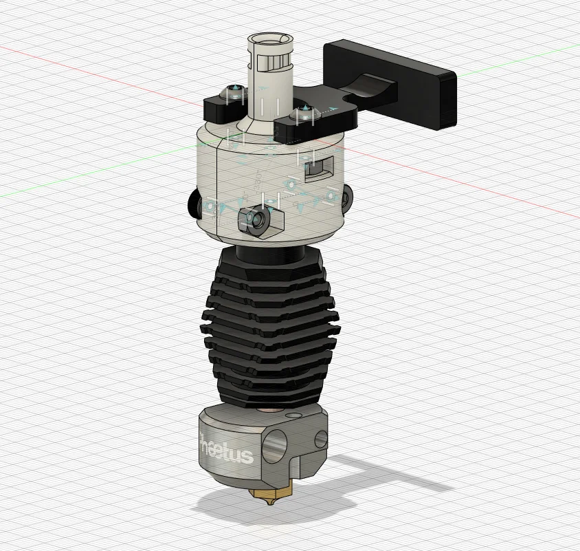 Anycubic Vyper - Adapter for V6 (E3D)