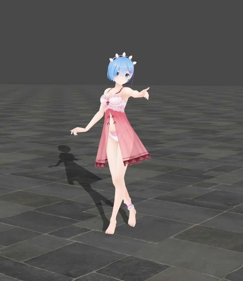 Rem Re:Zero Birthday Lingerie
