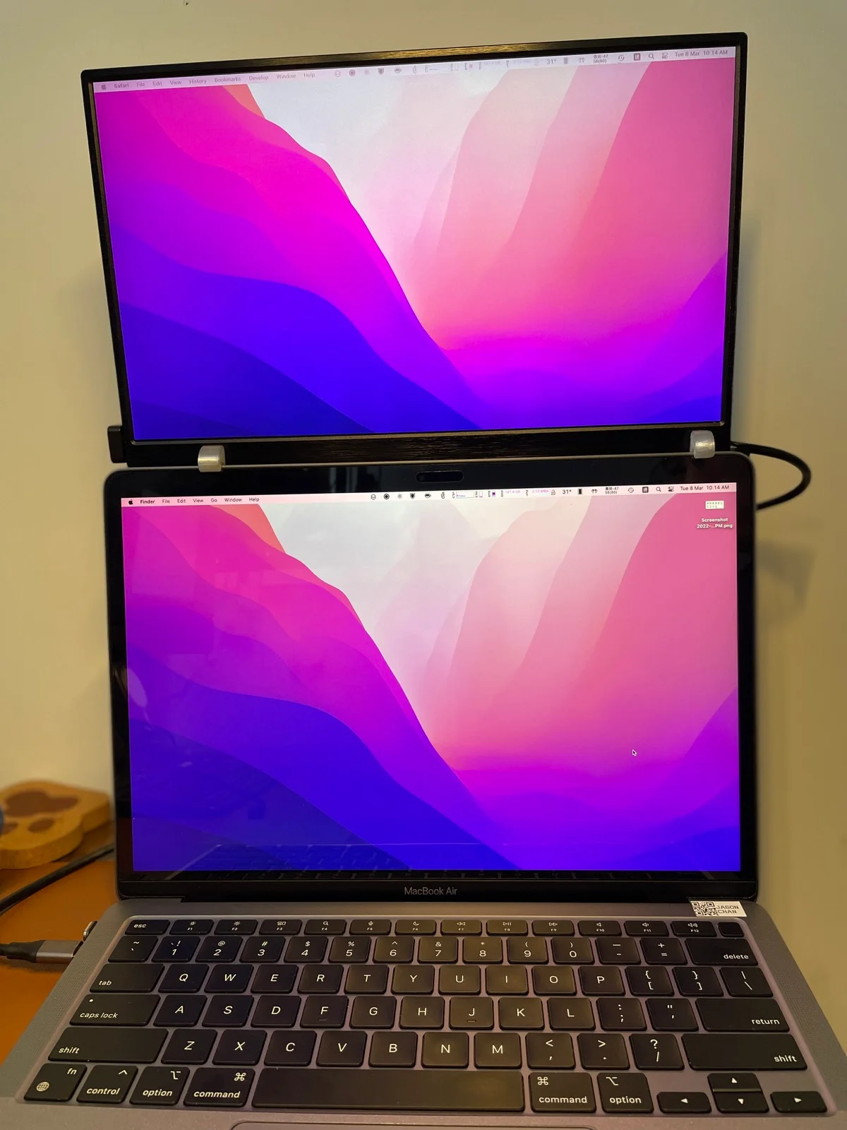 12.5" 2K HDR Portable monitor mount