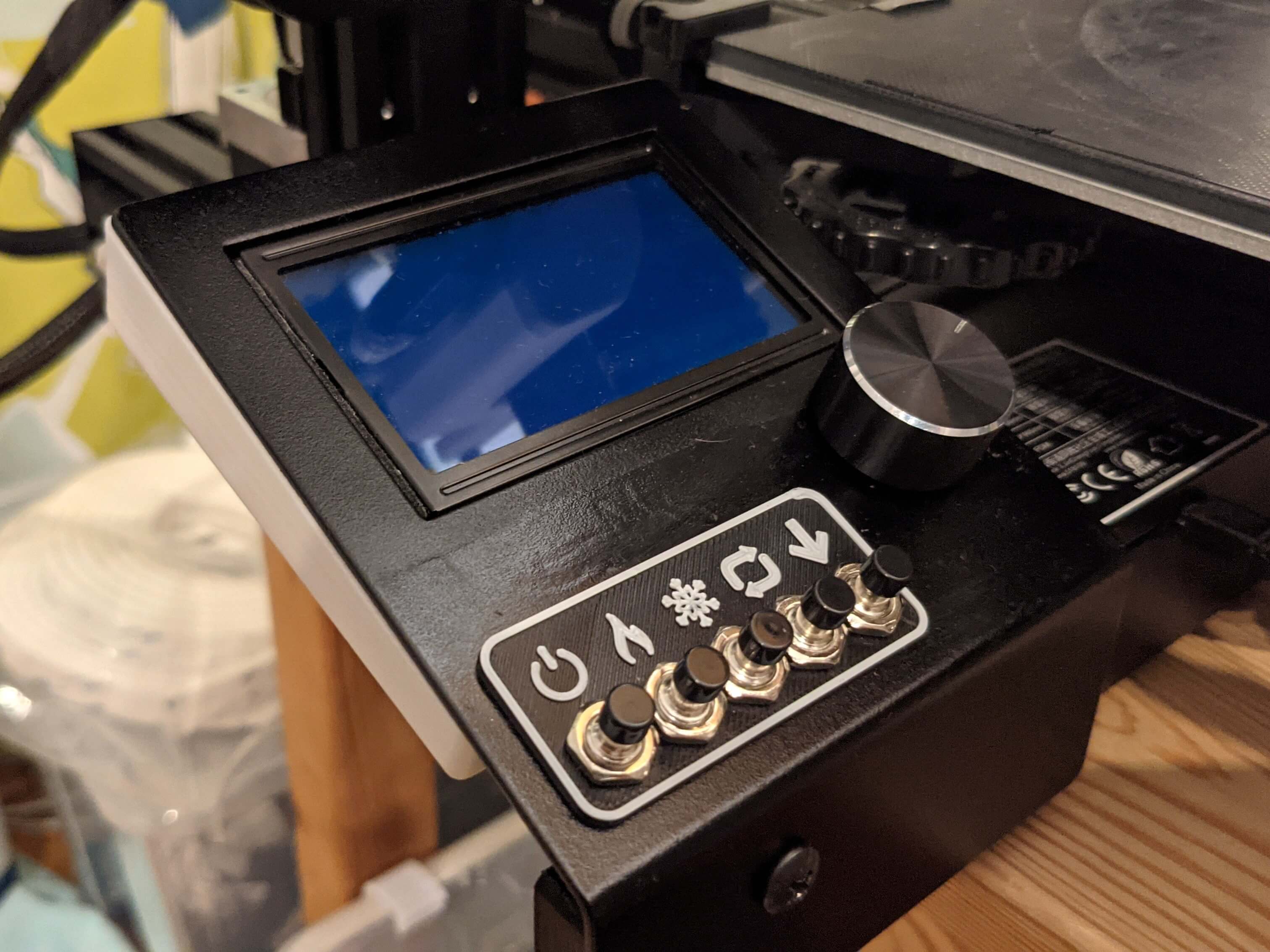 Button Shortcuts Ender 3 (for Octoprint)