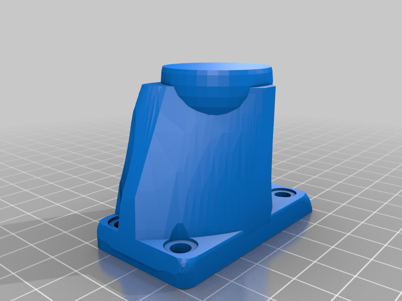 Frankenfoot (4040 tall foot with damper mount)