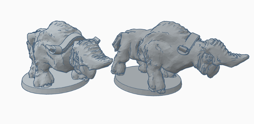 Great Beasts of Mordor 10mm Scale