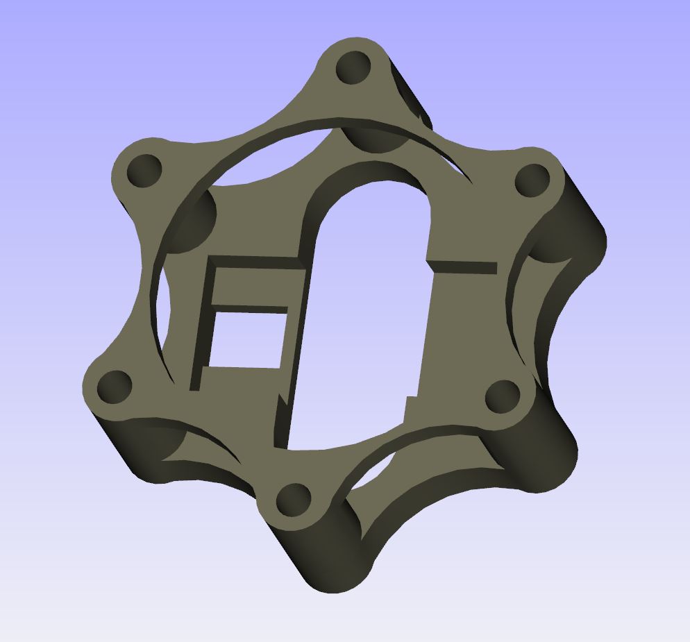 Arduino Nano Case for 70mm Wheels (Momo, Sparco and Omp bolt pattern)