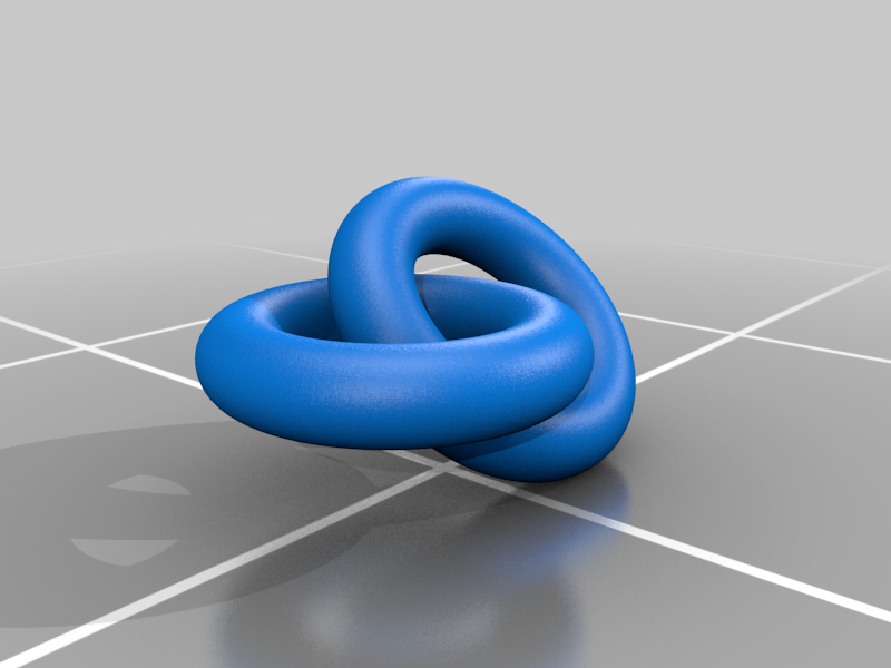 Hopf link (customizable)