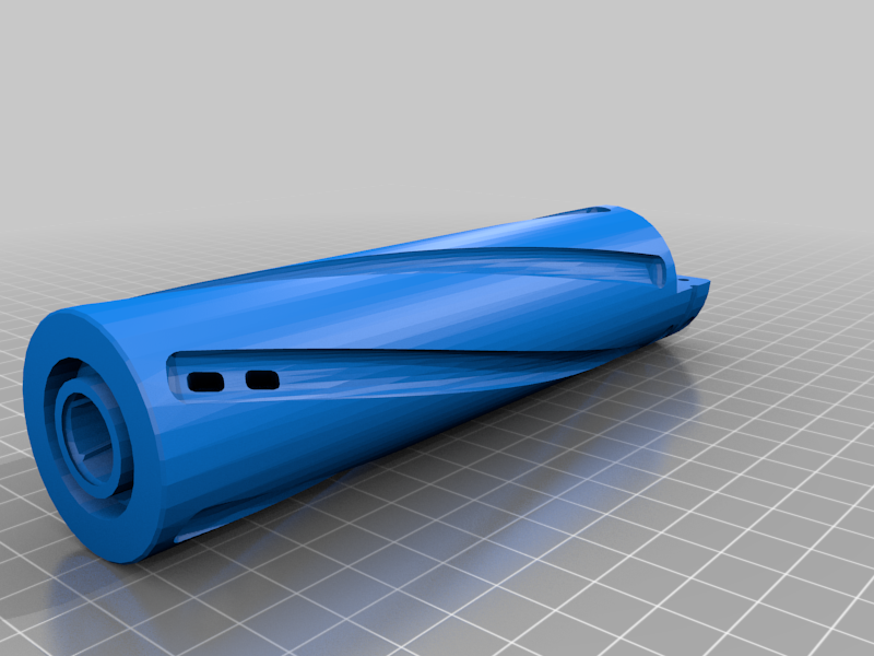 The Tenacious TWIST LG Scar Barrel for NERF