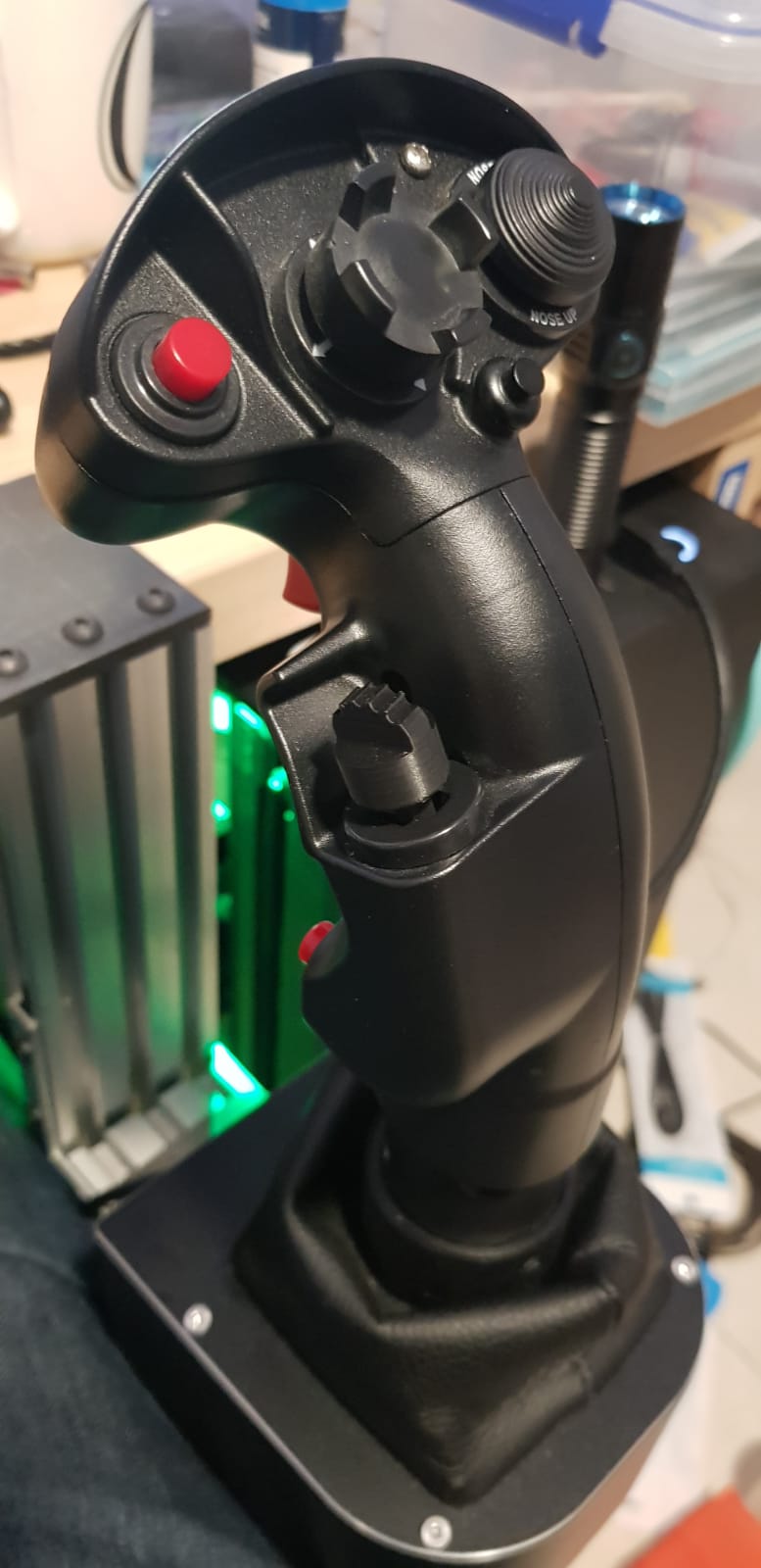 WinWing FA-18 Grip Thumb selector hat replacement