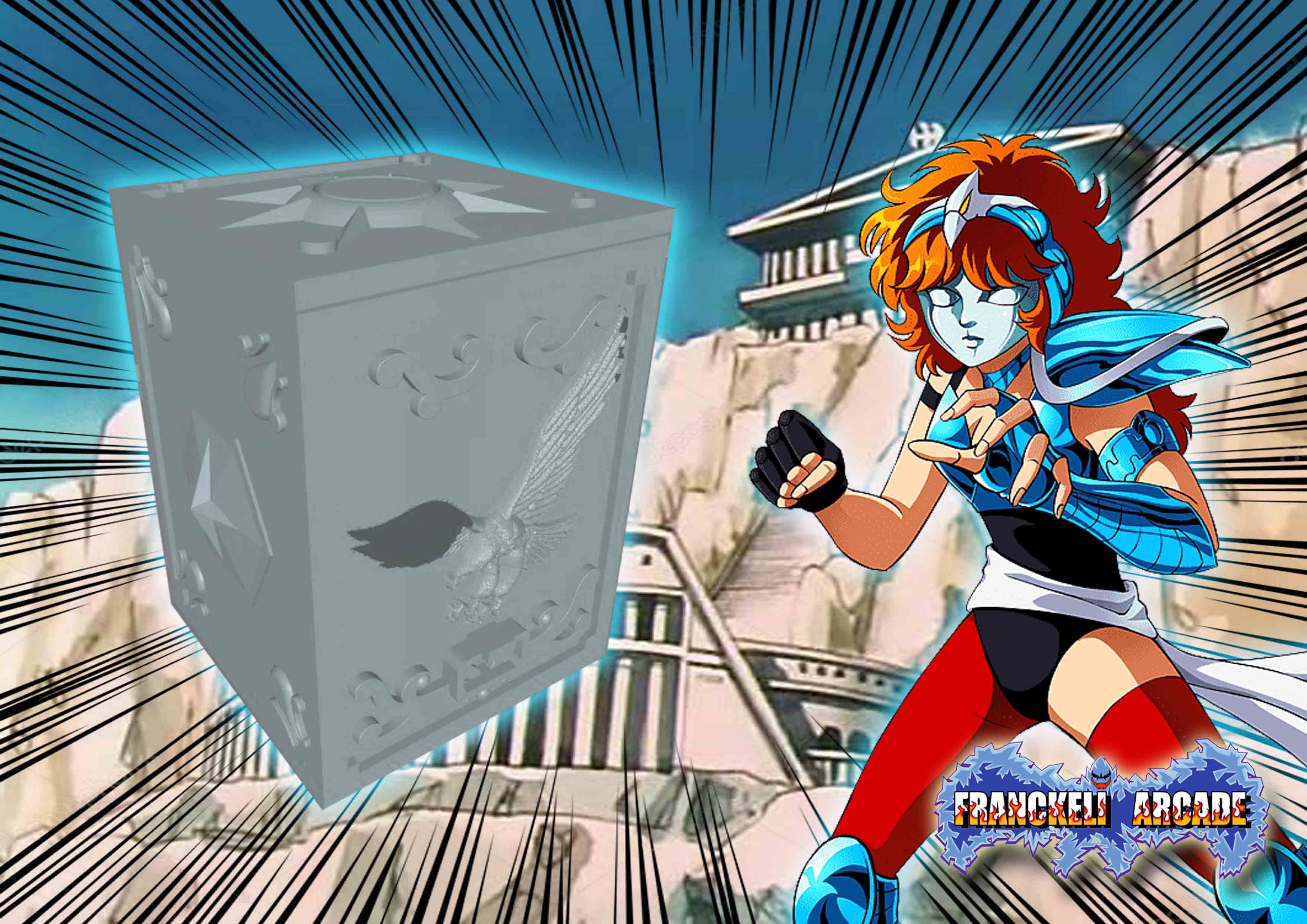 saint seiya aguila plata box V2