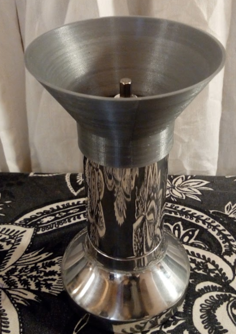 IKEA metallisk grinder funnel