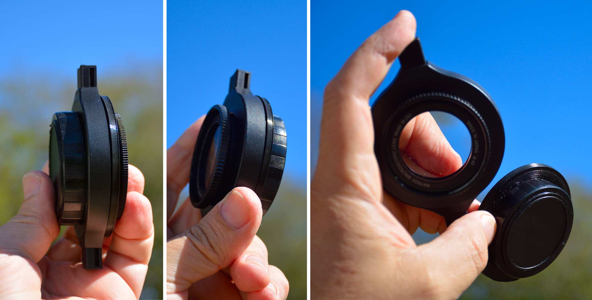 Raynox rear lens cap