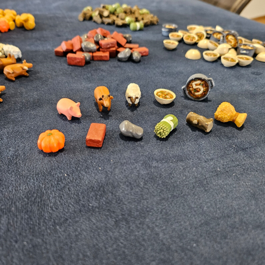Agricola Board Game Components