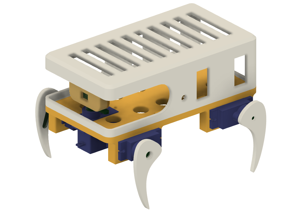 5 servos easy Robot for starter ;)