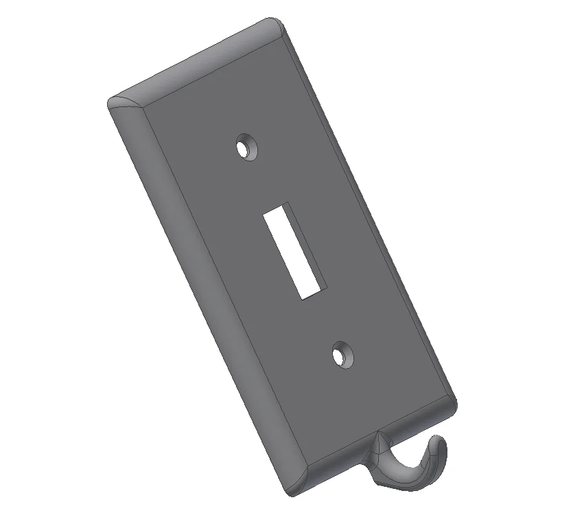 Light Switch Cover with Hook
