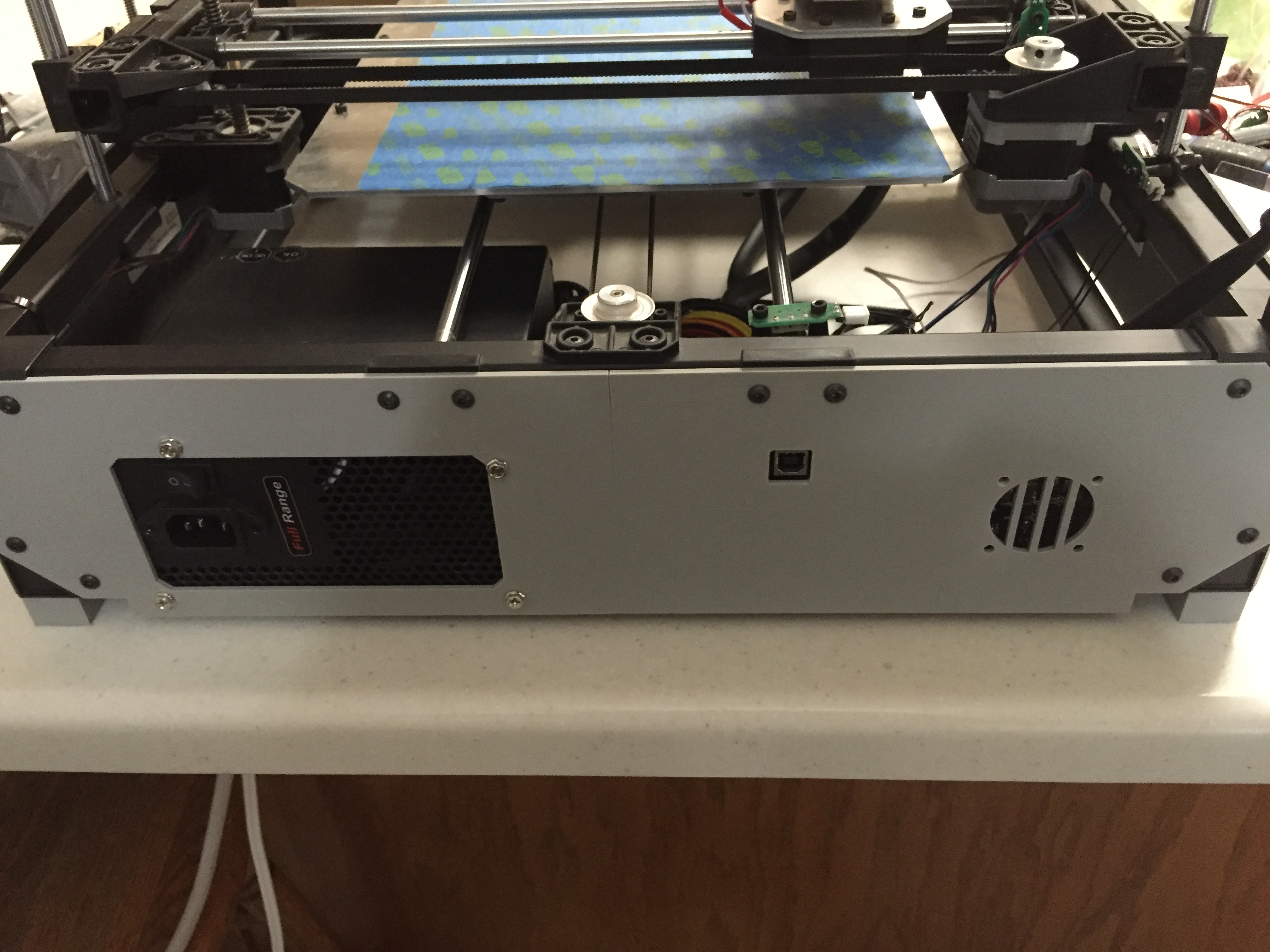 Rigidbot Upgrade Kit - Back plate