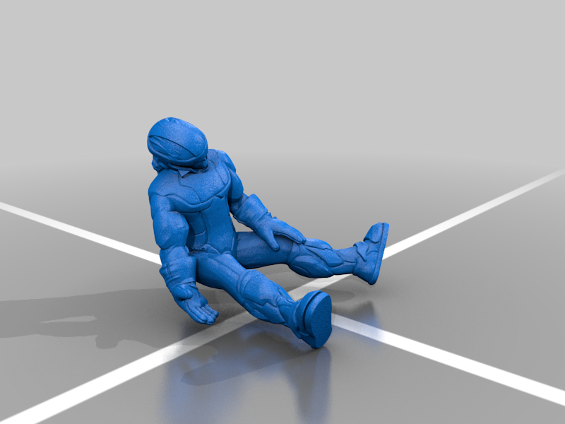 Dead Astronauts (4 Poses)