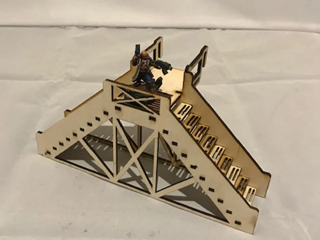 Staircase Double Sided 3mm laser cut MDF/PLY