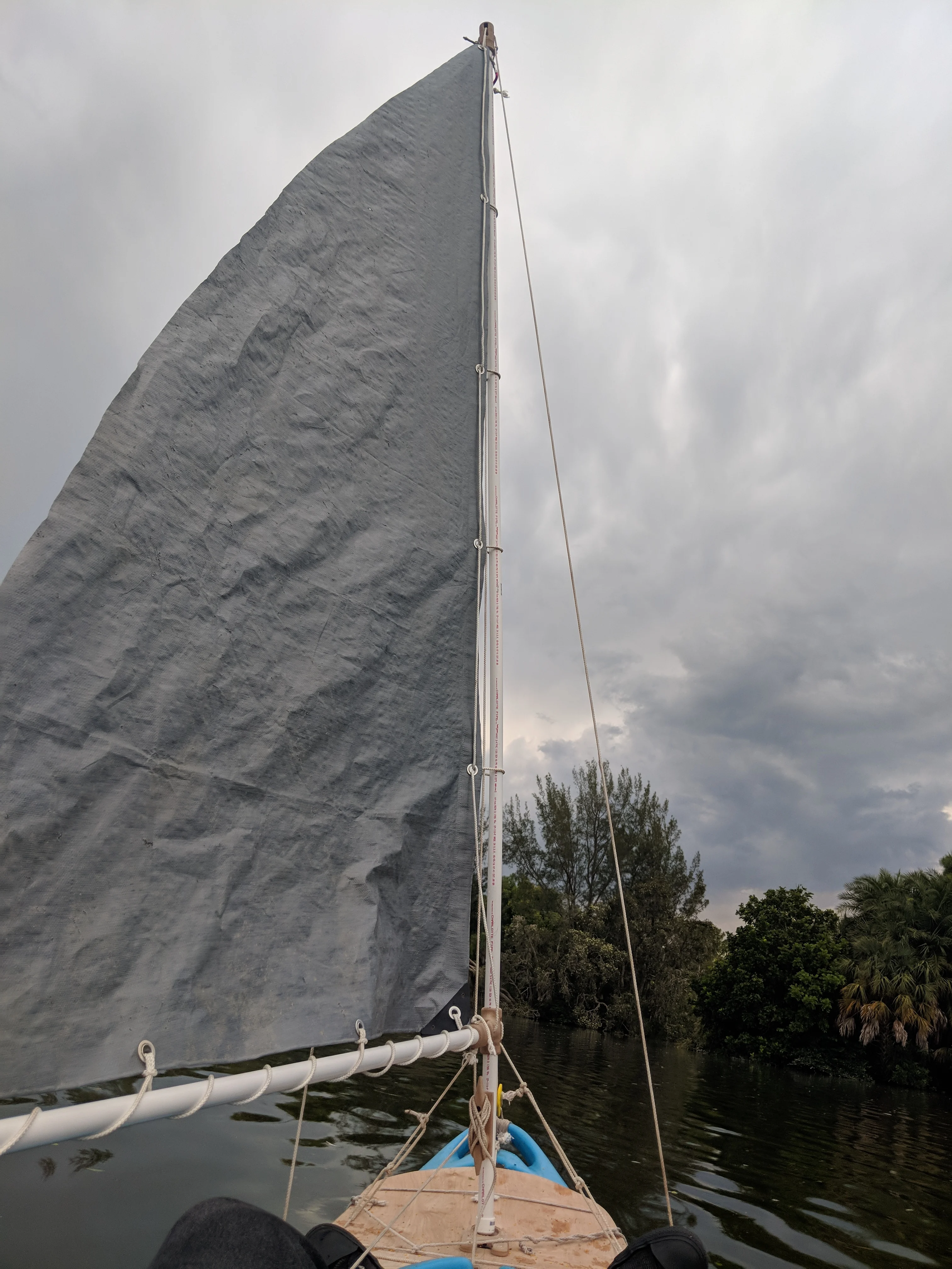 kayak sailing rig parts