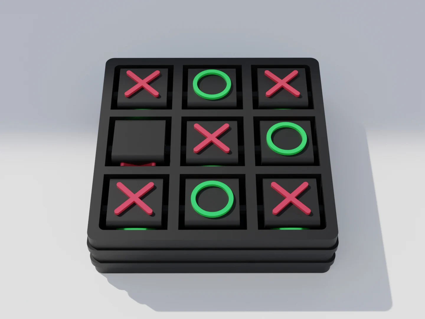 Tic Tac Toe XOXO Puzzle Game Box