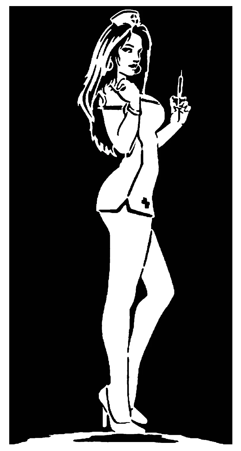 Nurse stencil 8