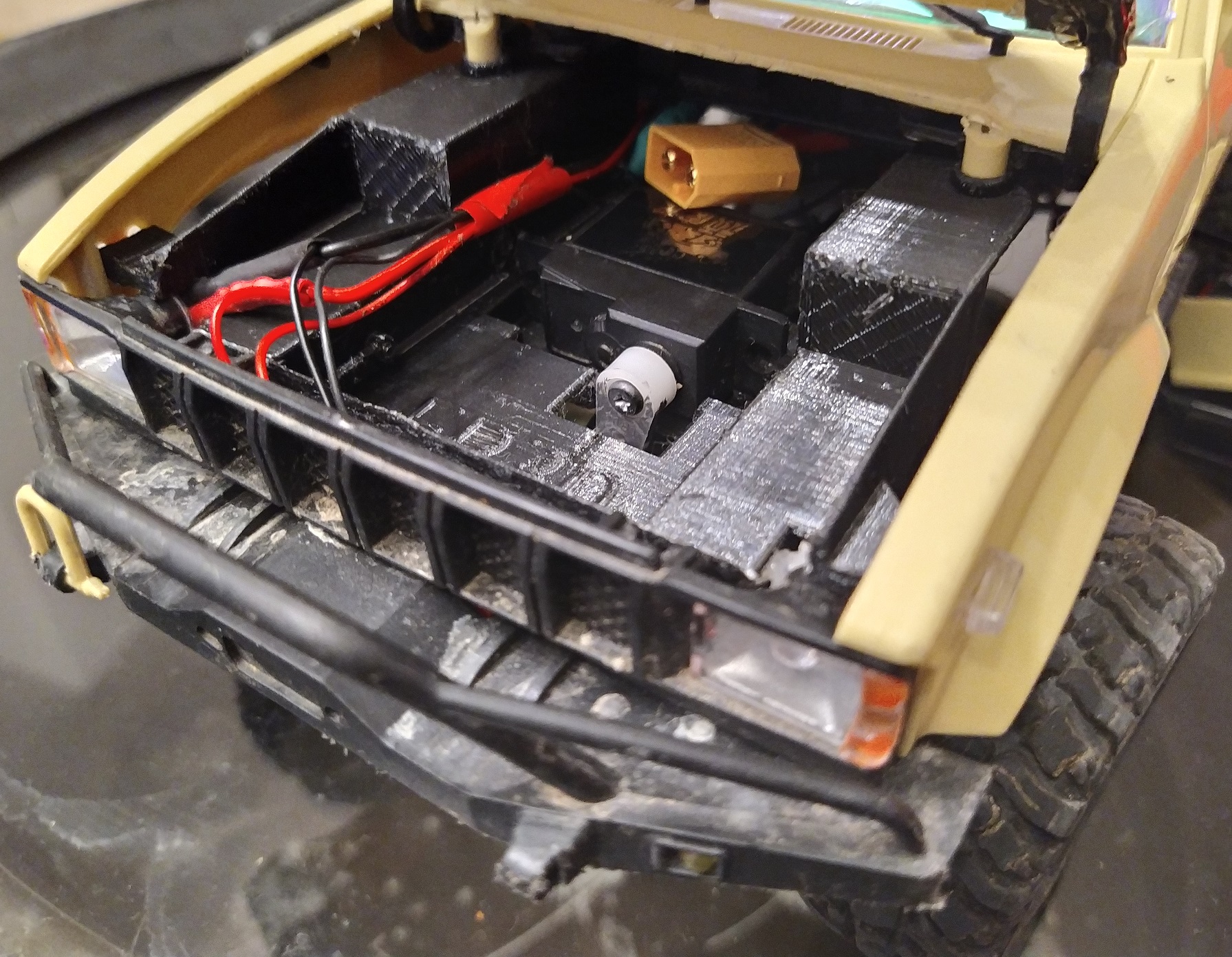 WPL C14 C24 big front trunk for 3S
