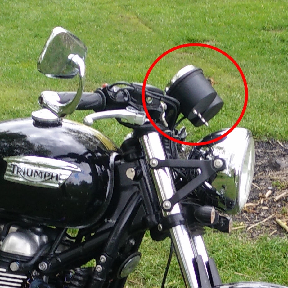 Tacho & Speedo Can (Tachobecher) Triumph Bonneville and Thruxton