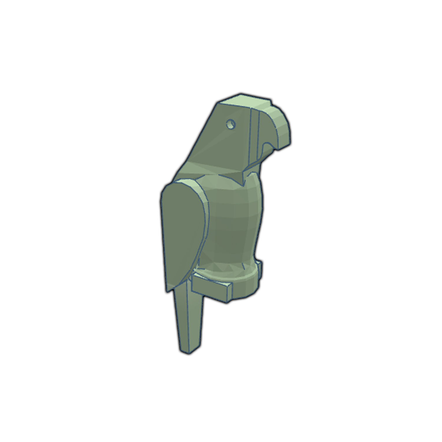LEGO Compatible Parrot Accessory