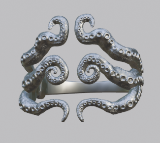 Octopus Bangle / Ring