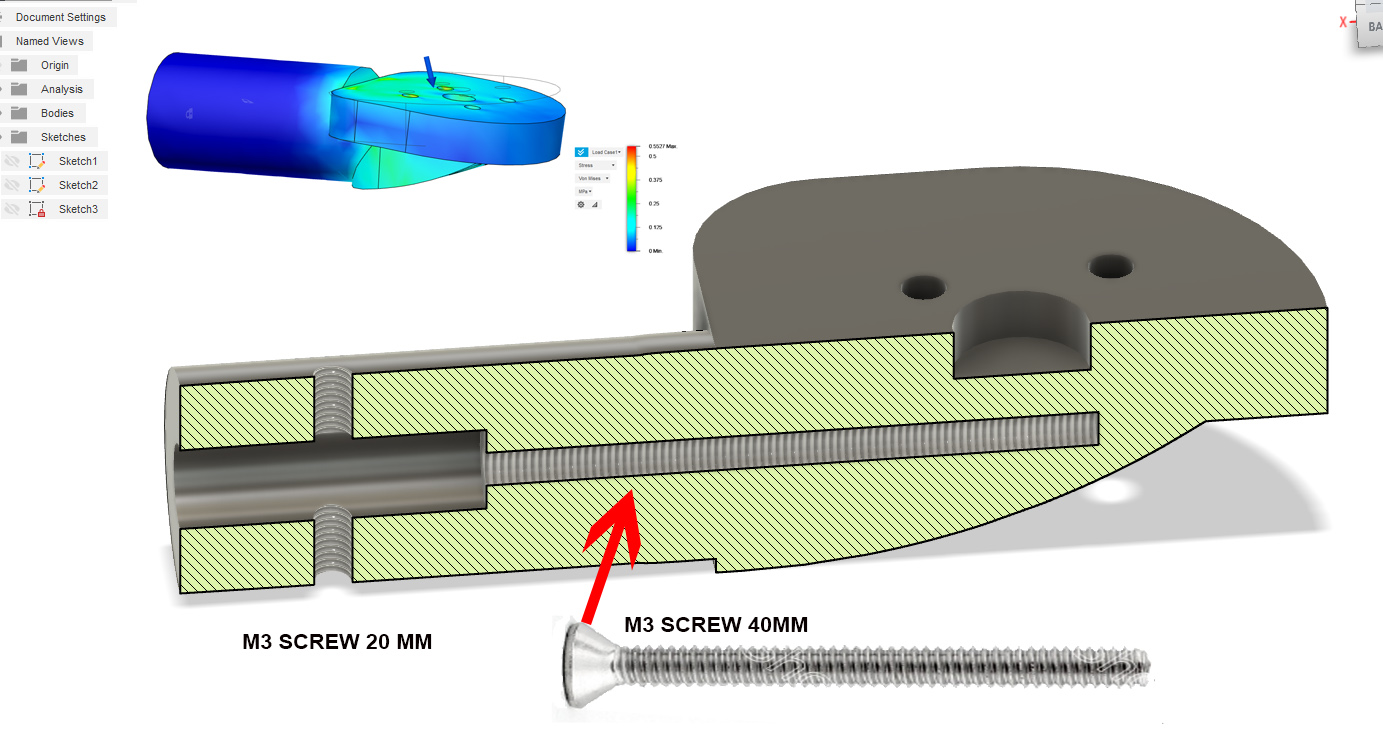 DIY Tarot680 Motor Mount for Carbonfibre Pipe