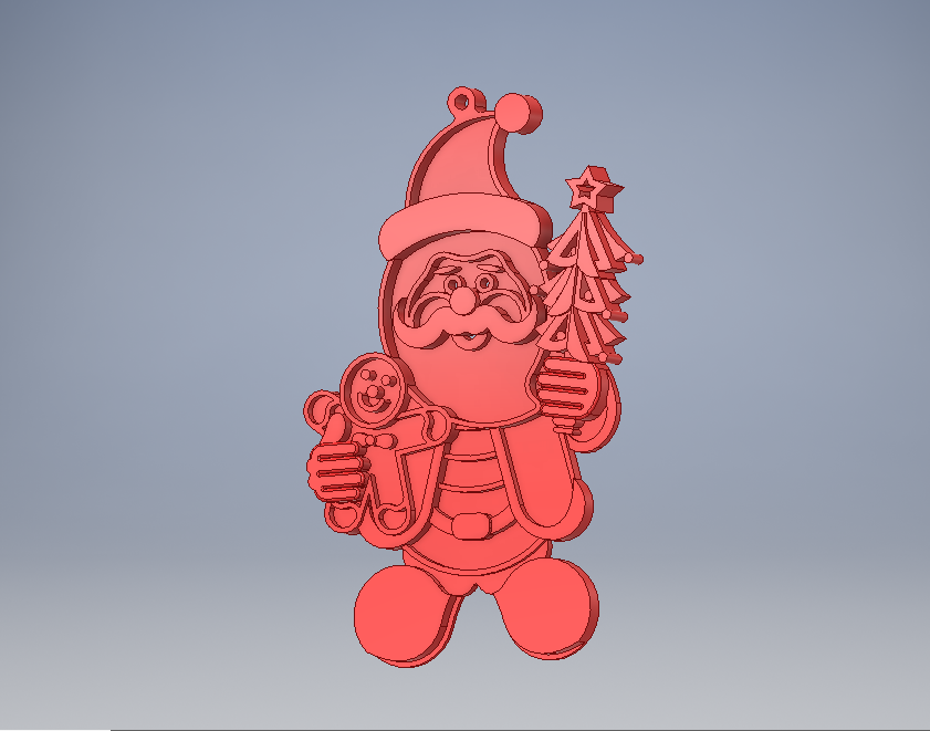 Santa & Gingerbread Man