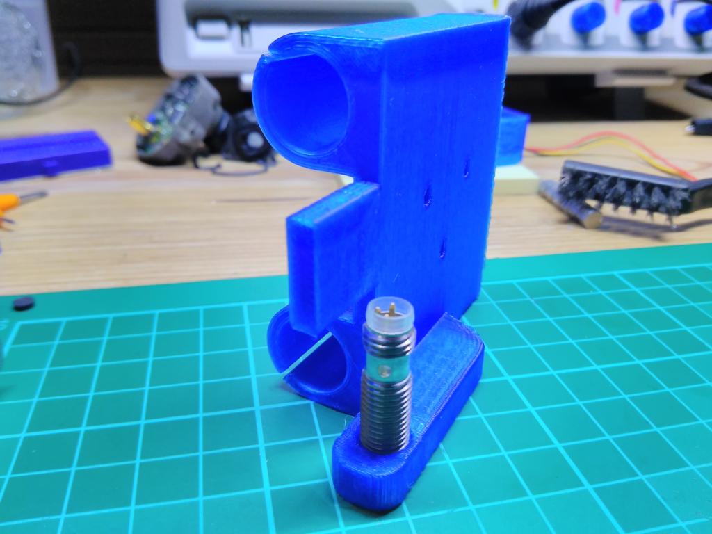 X  Axis Printhead Carrier with Probeholder
