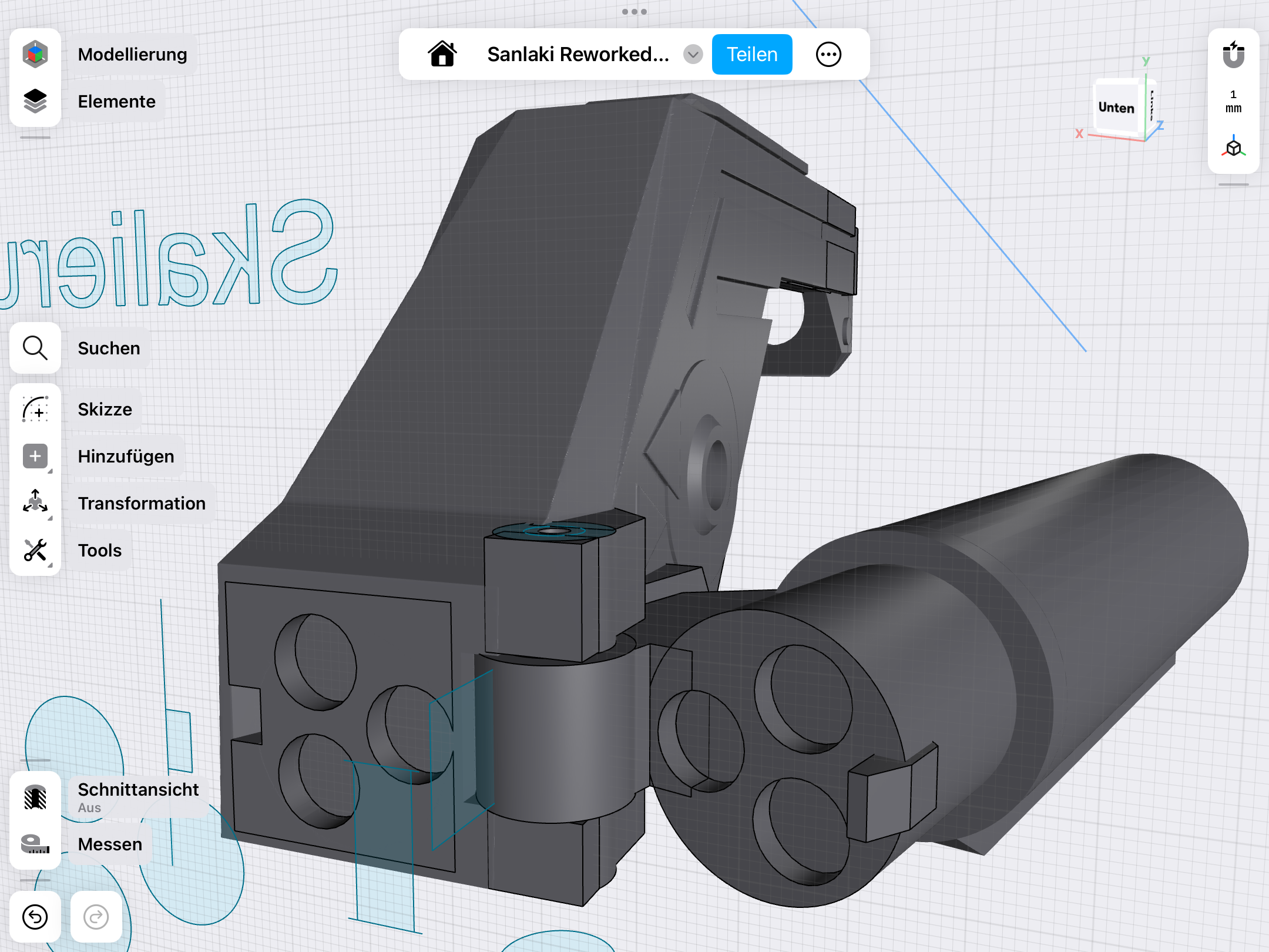 Hinged Magnetic Gunstock (Modified & Optimized) for Meta Quest 2 and 3