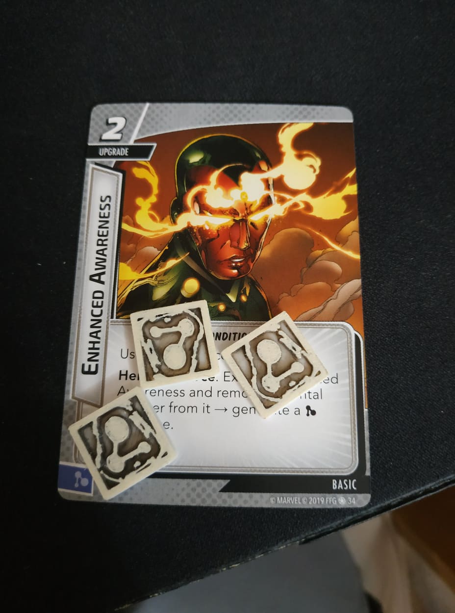 Mental (Enhanced Awareness) MARVEL Champions custom tokens counters