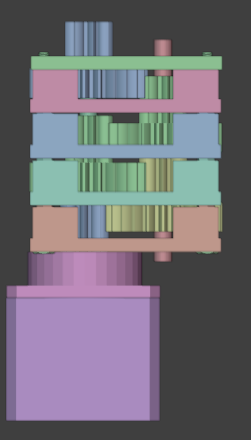 Just another stackable gearbox