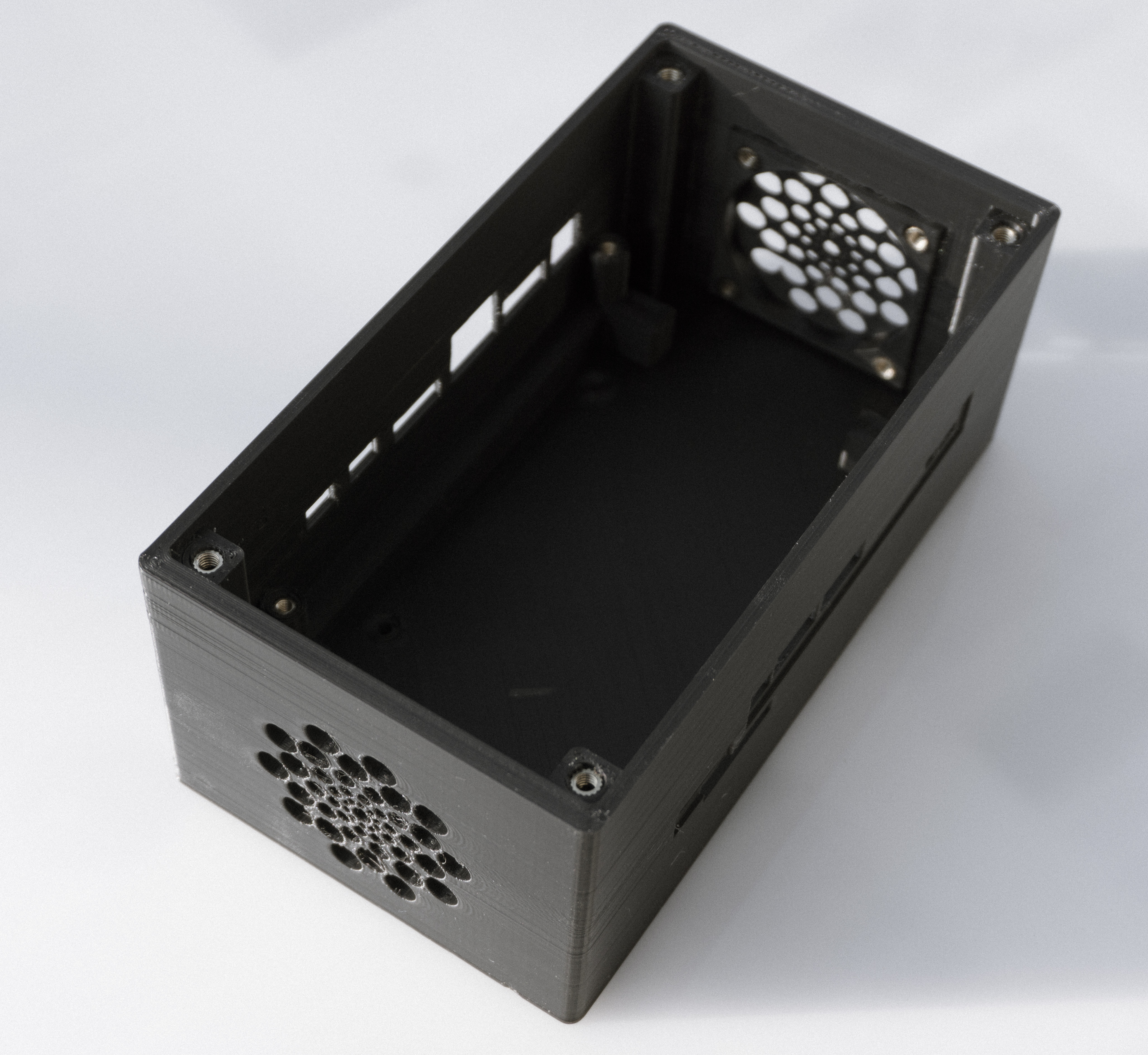 UDOO x86 Case with SATA SSD/HDD compartment and fan