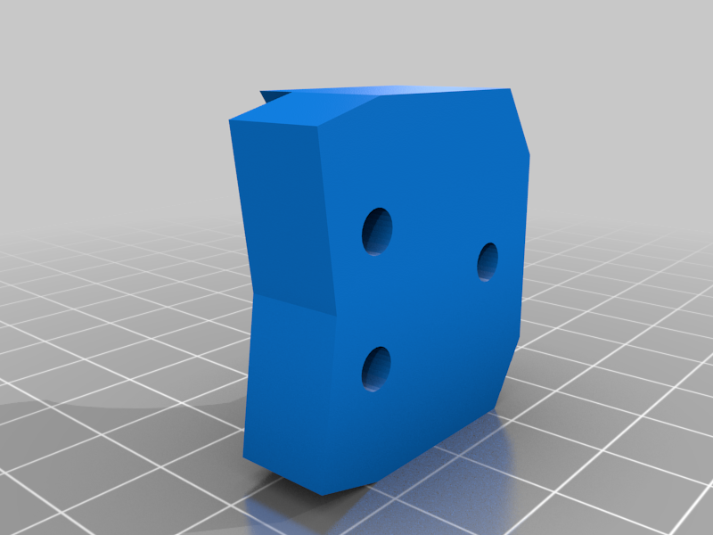 16mm tube mount for make4 collar hard points (for bluerobotics 4" enclosure)