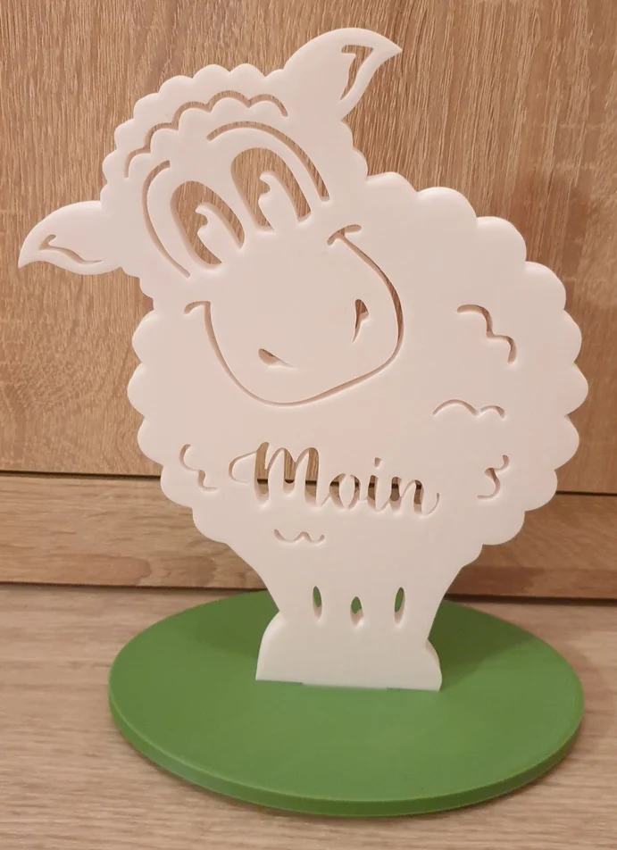 Schaf Tisch Deko