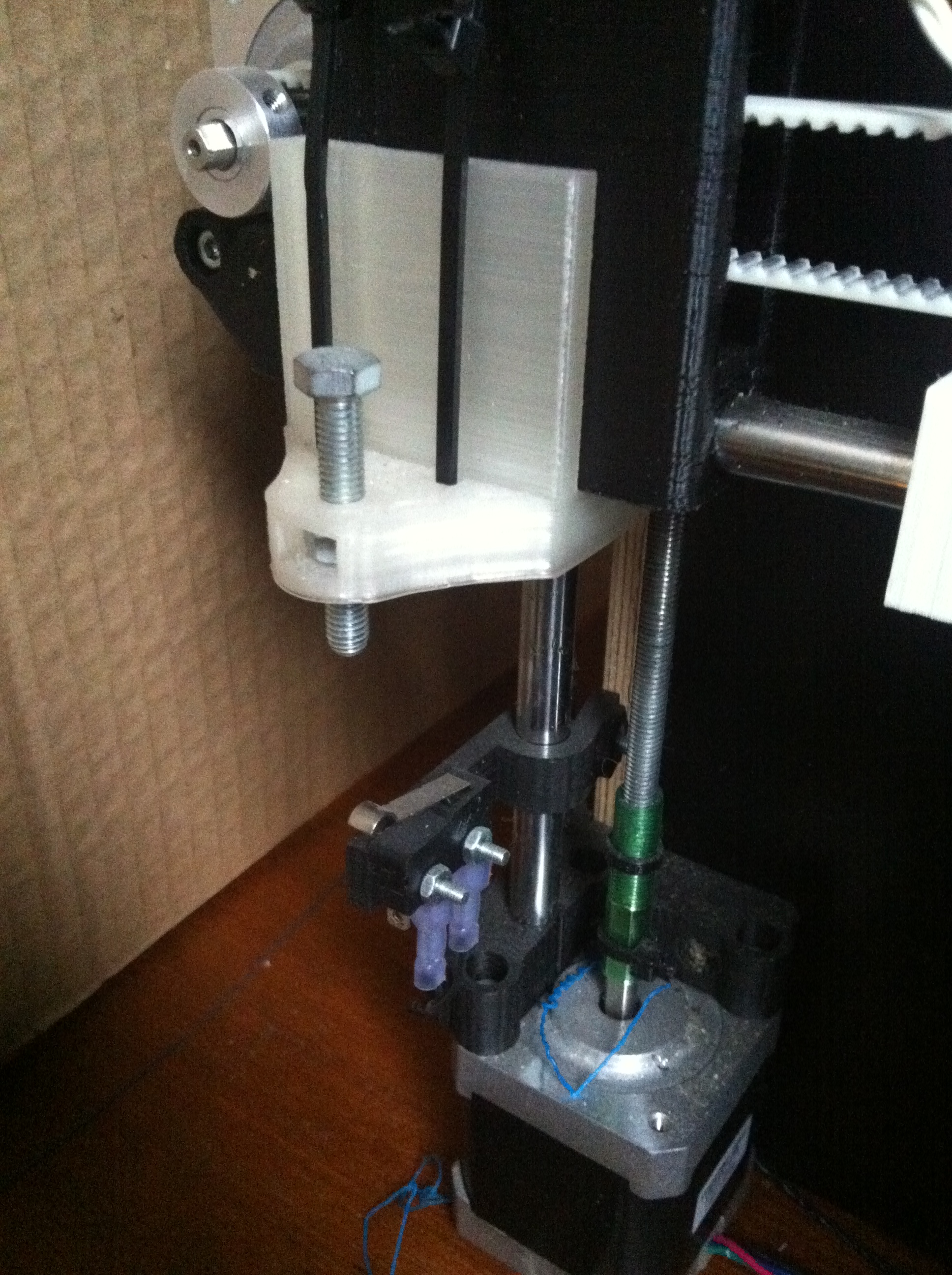 Prusa i3 simple adjustable Z endstop