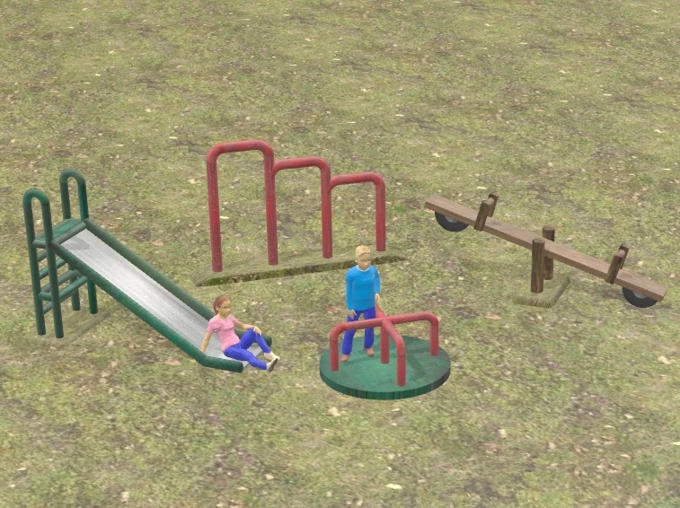 Playground H0/HO scale