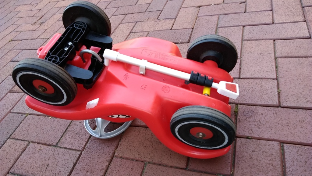 Zwangslenkung © , Zugstange ©, Bobbycar, Puky ect.