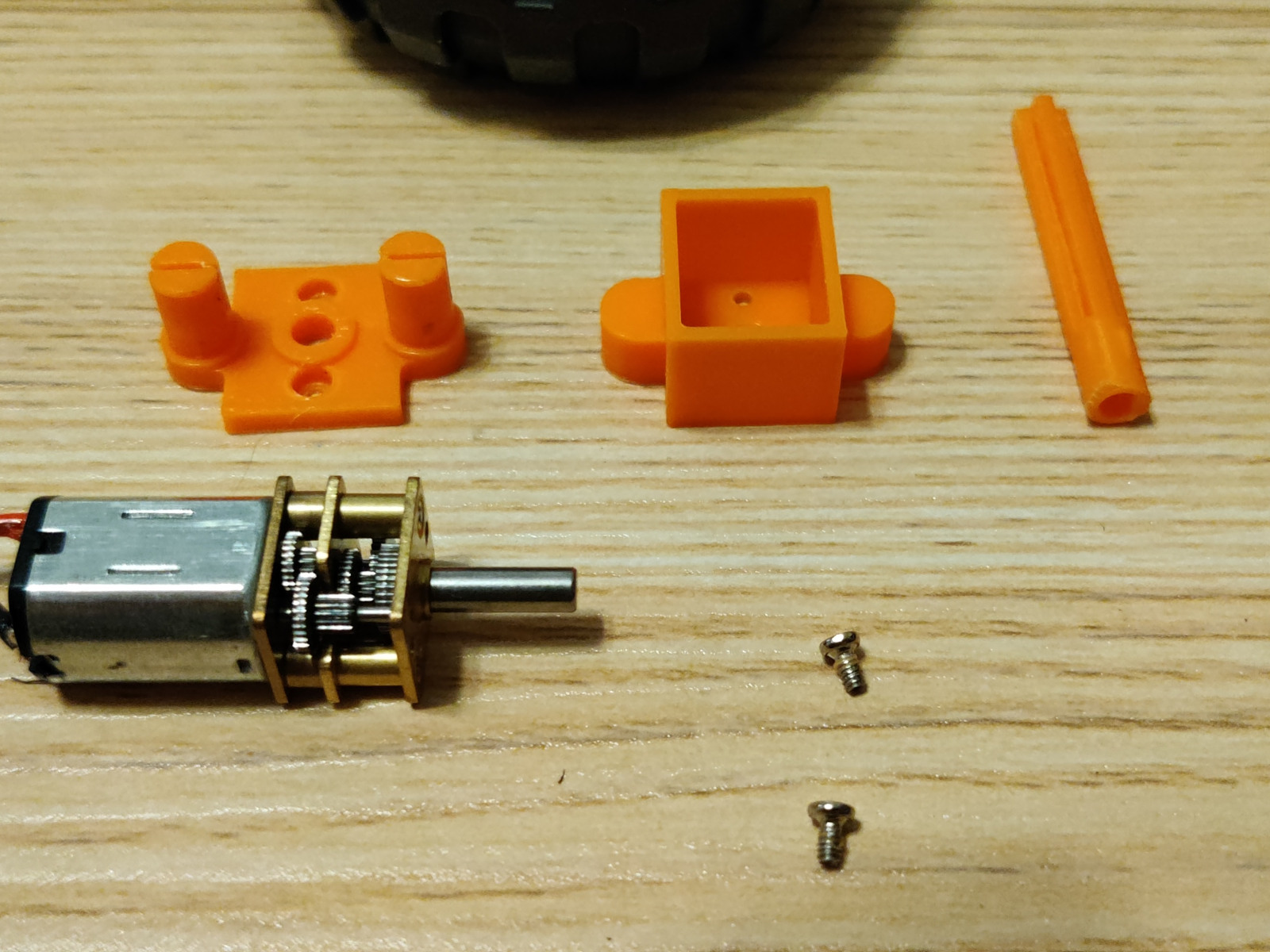 dual pin N20 motor mount - lego compatible