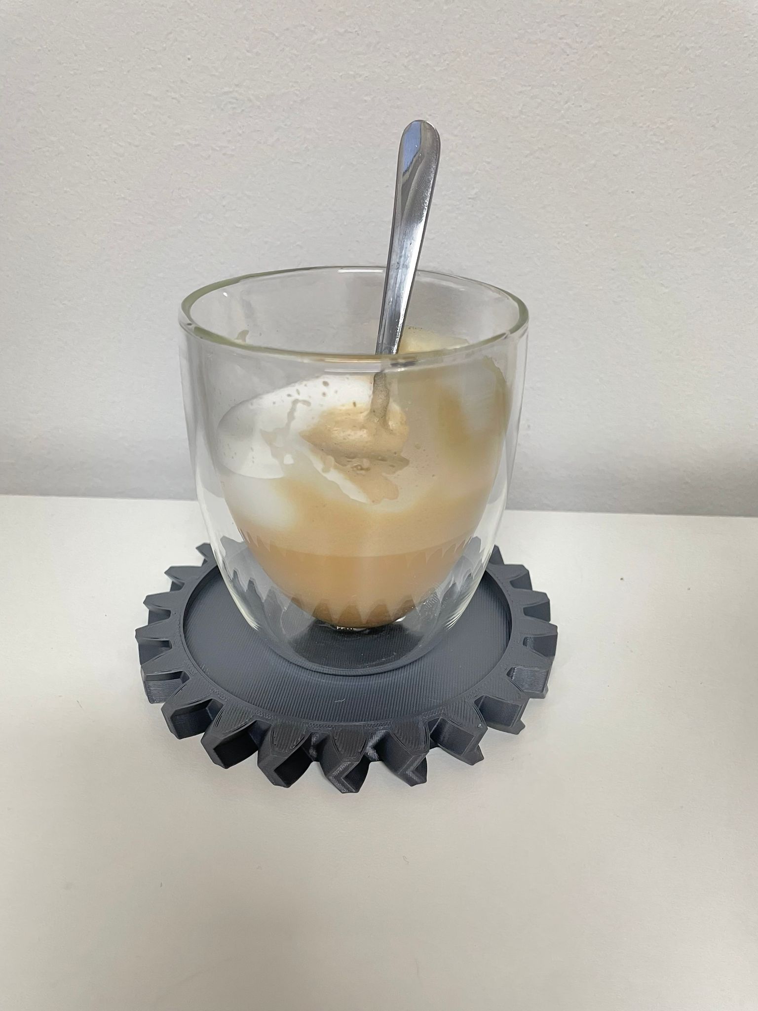 Kaffee Untersetzer Zahnrad Coffee Coaster V2