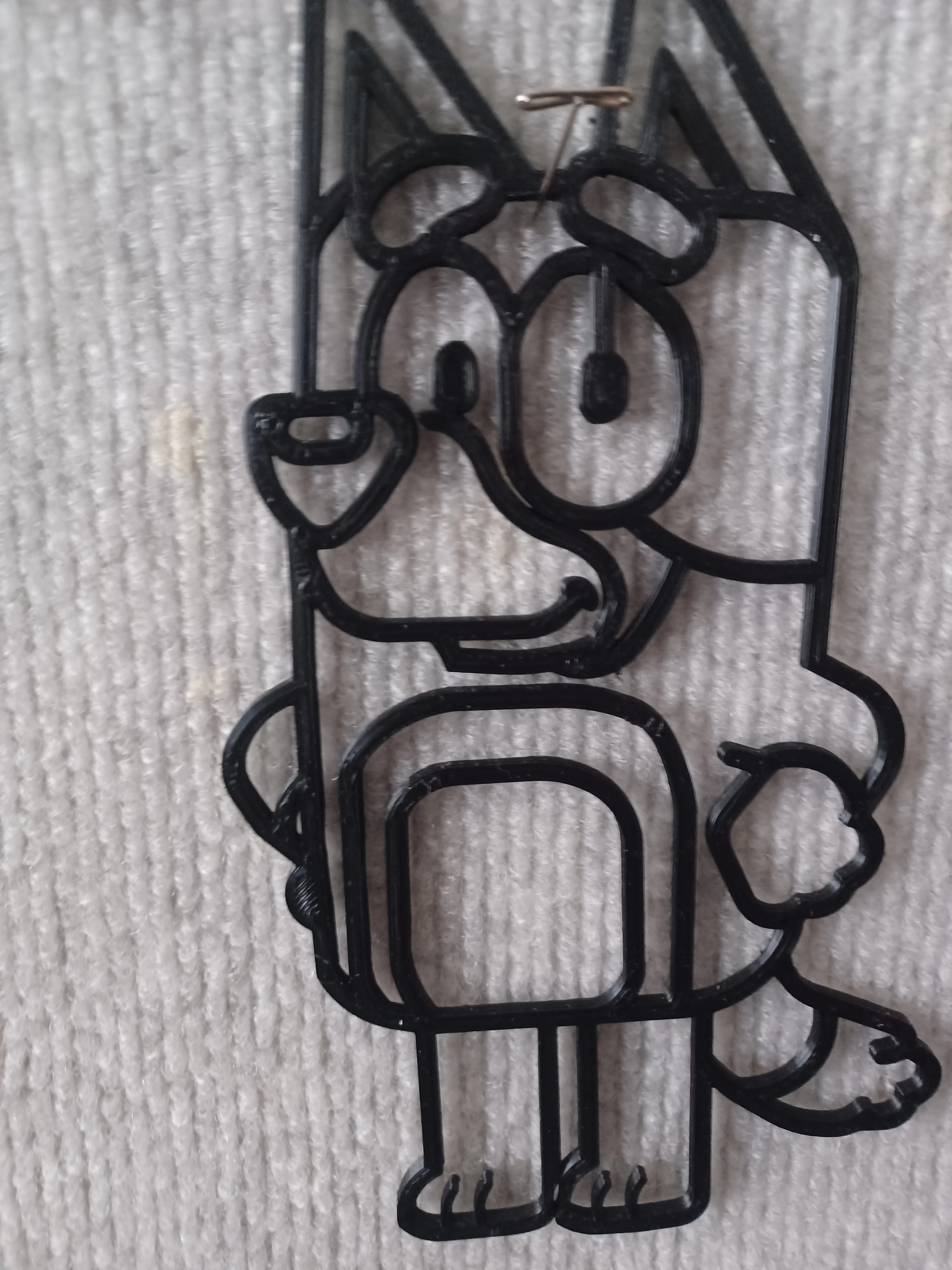 Bluey: Bandit 2d wall art