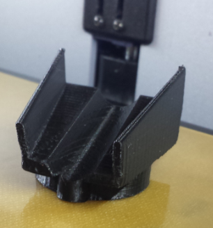 ramp with wings for hole for Quadrilla marble run