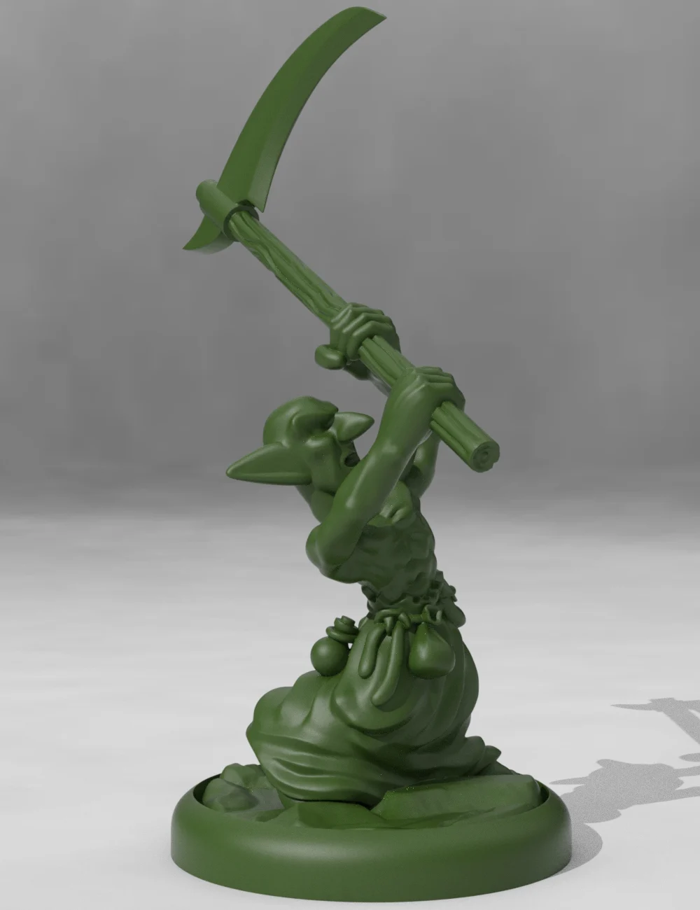Buff Scythe Goblin