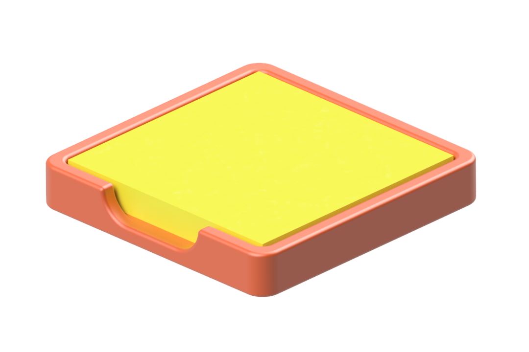 Magnetic Sticky Note Holder