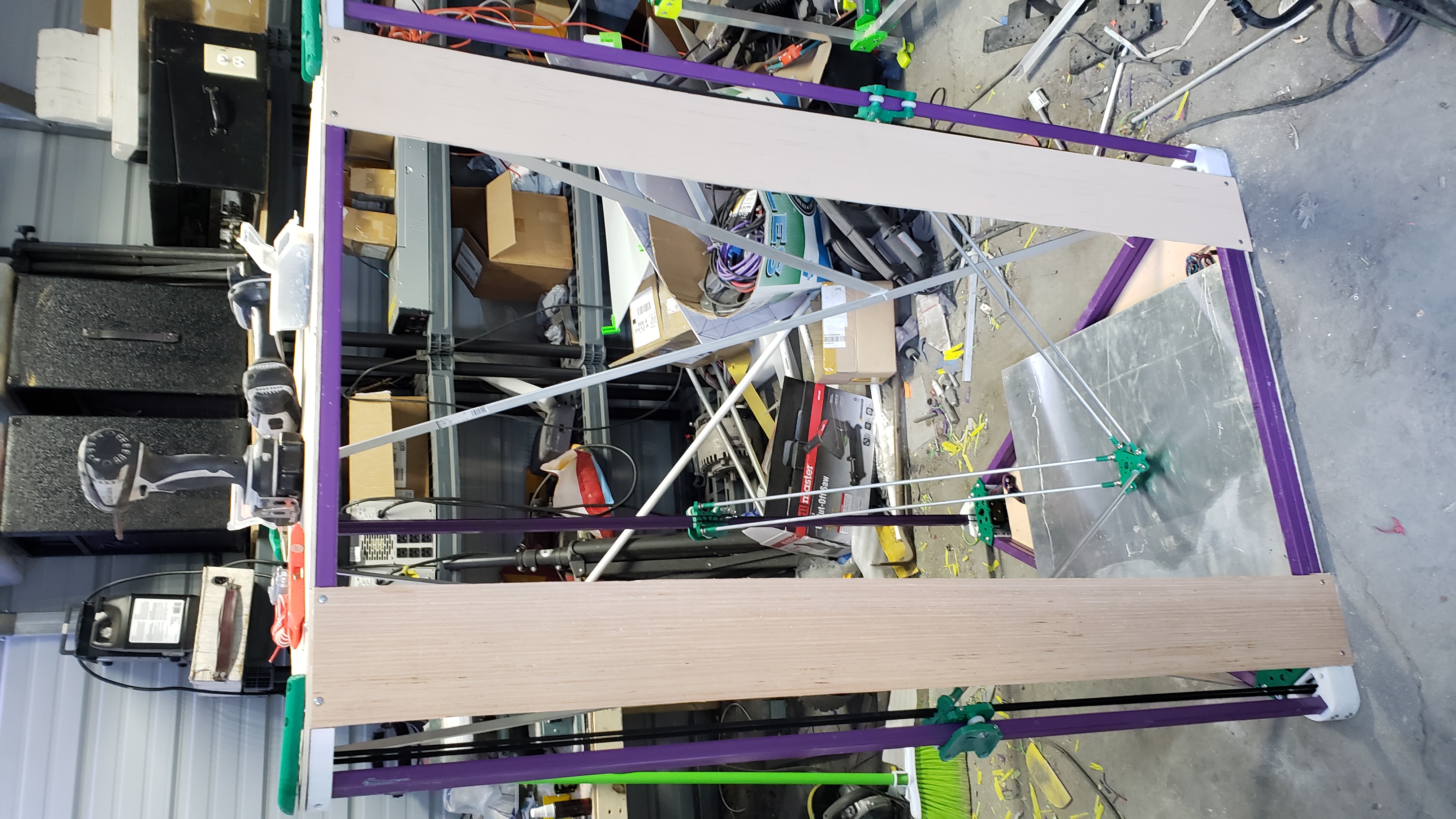 Extra Large Delta Printer with 450x450x450 print area