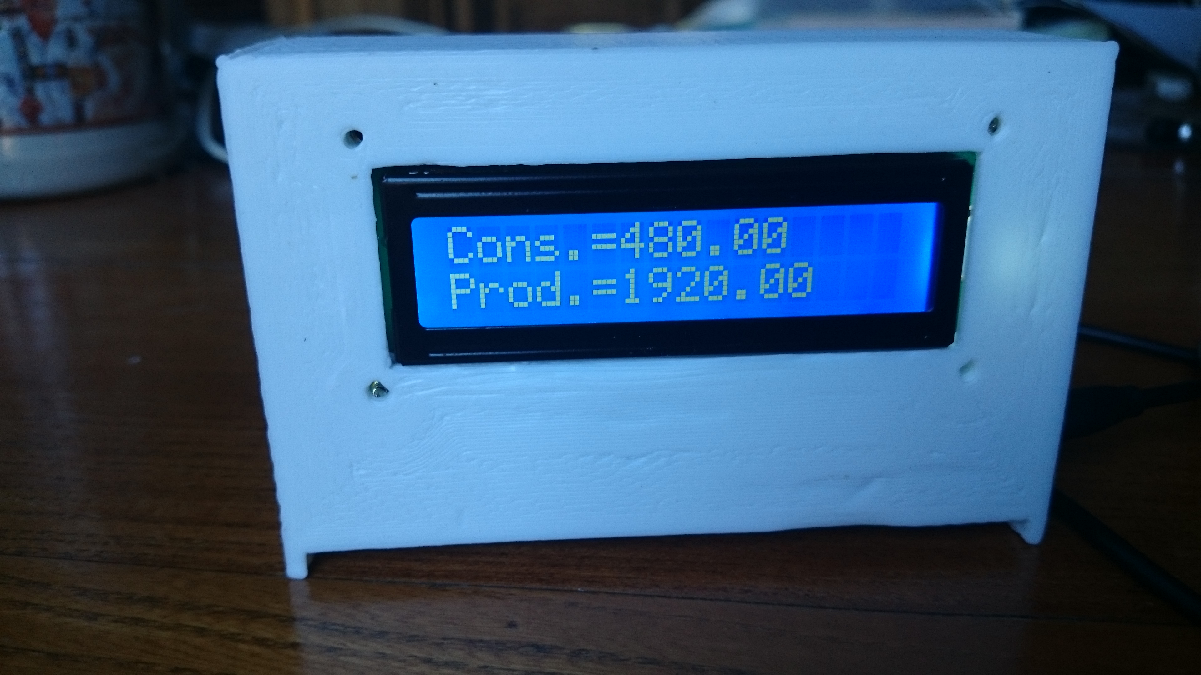 ESP8266 NodeMCU 16x2 LCD MQTT Display