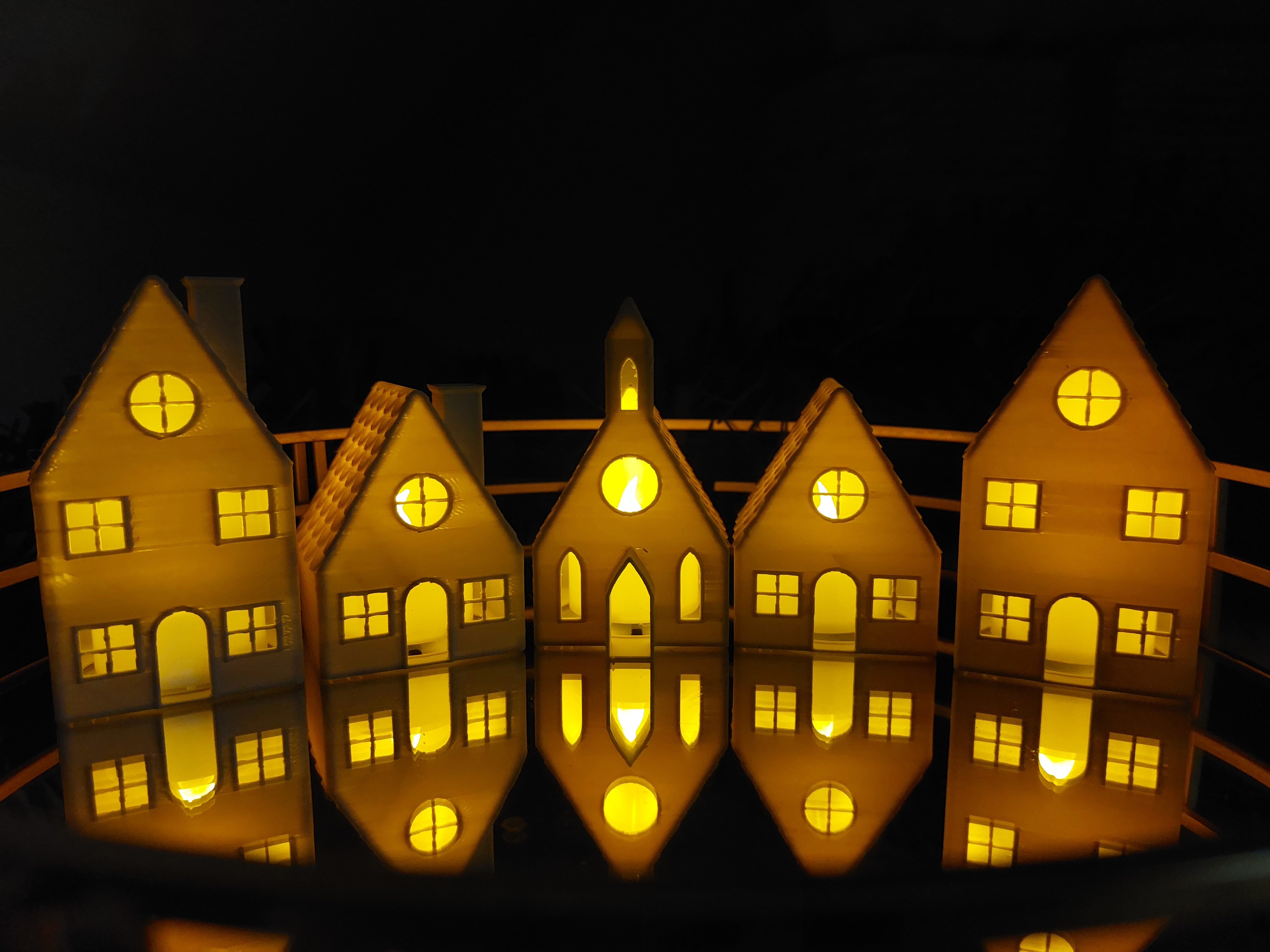 Tea Light Houses